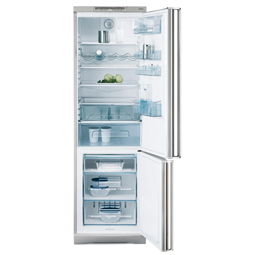 AEG S-71408-KG8 fridge-freezer Freestanding Stainless steel