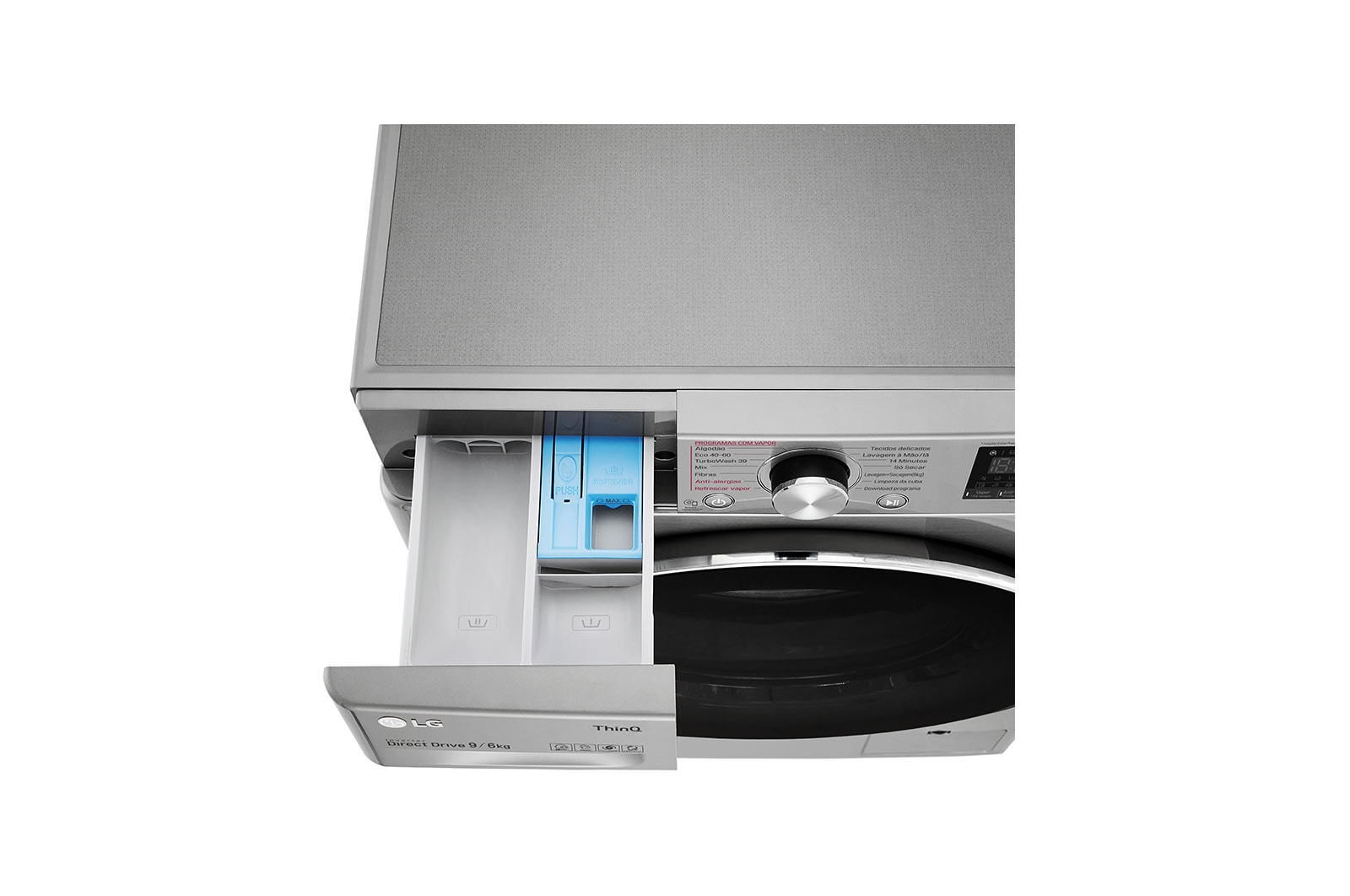 LG F4DV7009S2S washer dryer Freestanding Front-load Stainless steel – image 6