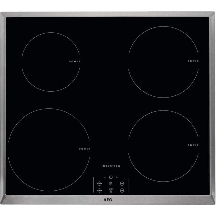 AEG HE634200XB Black Built-in Zone induction hob 4 zone(s)