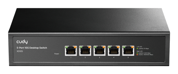 Cudy 5-Port 10G Desktop Switch, XS105 1.0