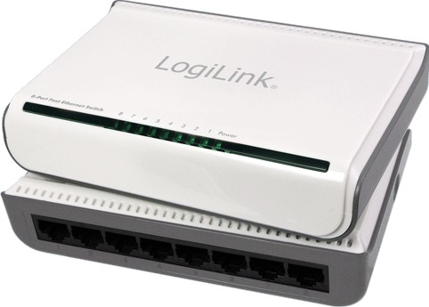 LogiLink NS0053 network switch Unmanaged White