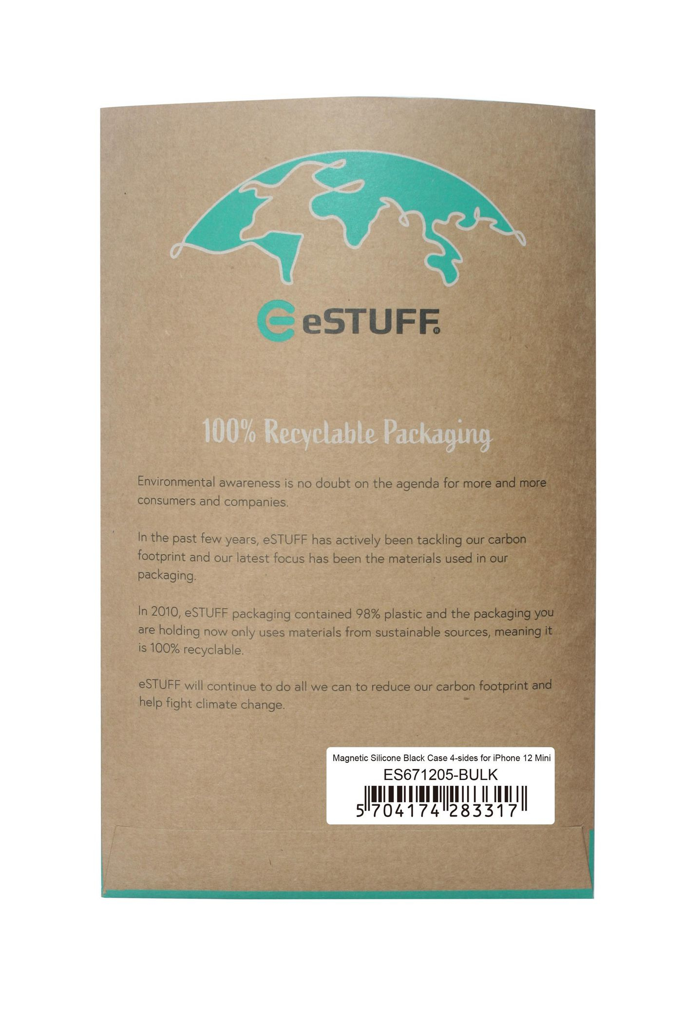 eSTUFF ES671205-BULK mobile phone case Cover Black – image 6