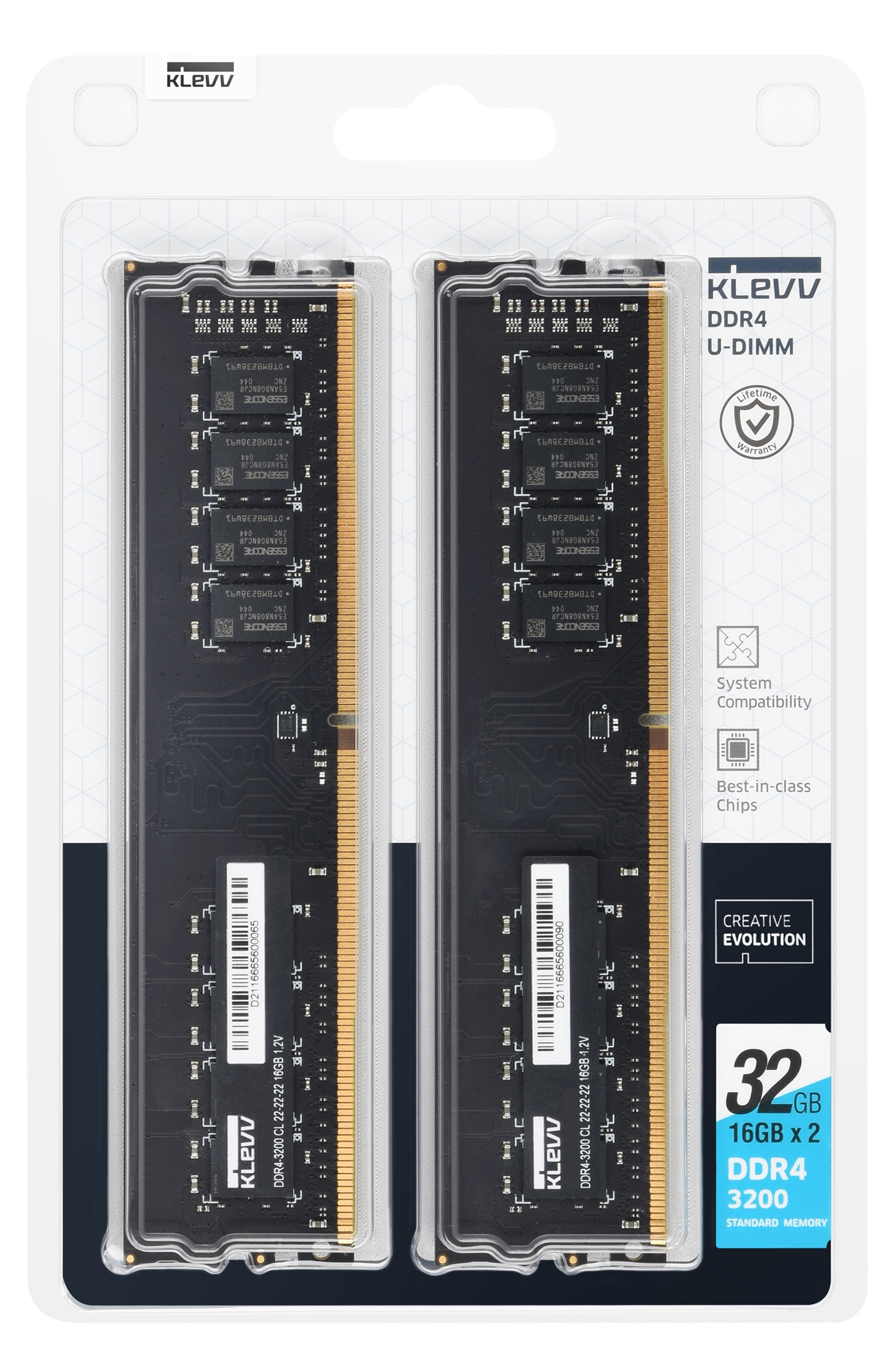 Klevv KD4AGUA80-32N220D memory module – image 3
