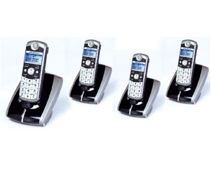 Motorola Draadloze telefoon + 3 extra handsets