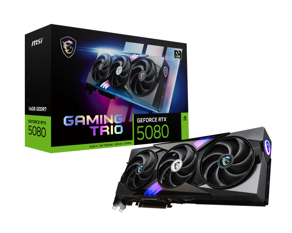 MSI GeForce RTX 5080 16G GAMING TRIO – image 7