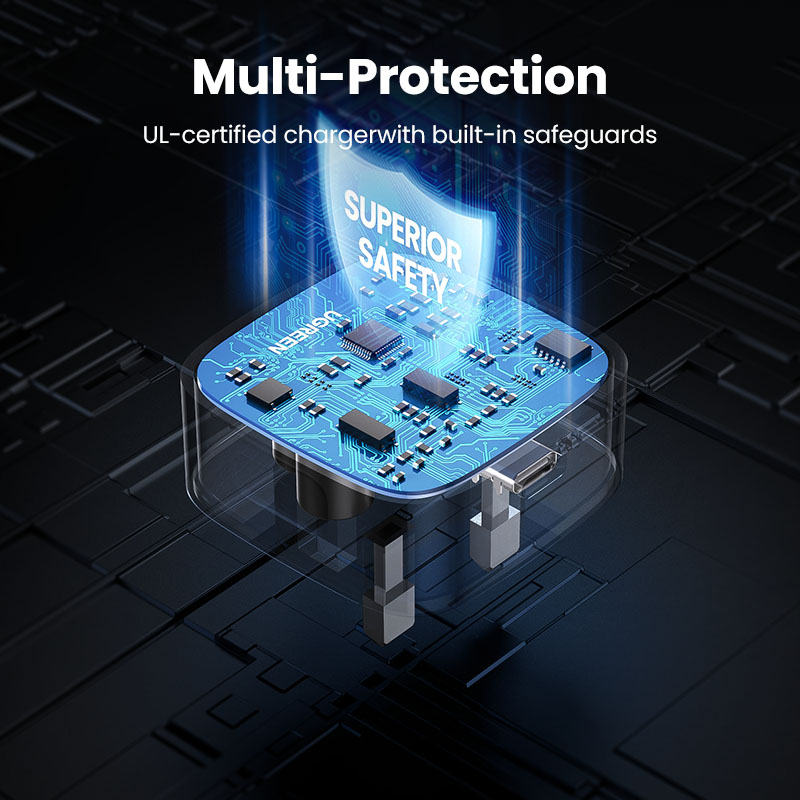 Ugreen USB-C 20W PD Snel Oplader UK plug – image 8