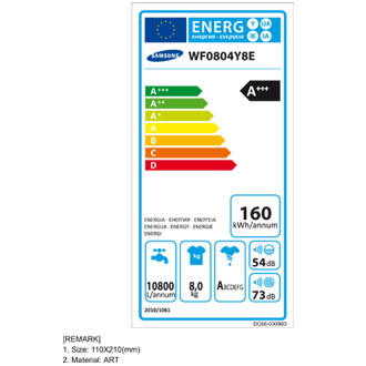 Samsung WF0804Y8E washing machine Front-load – image 4