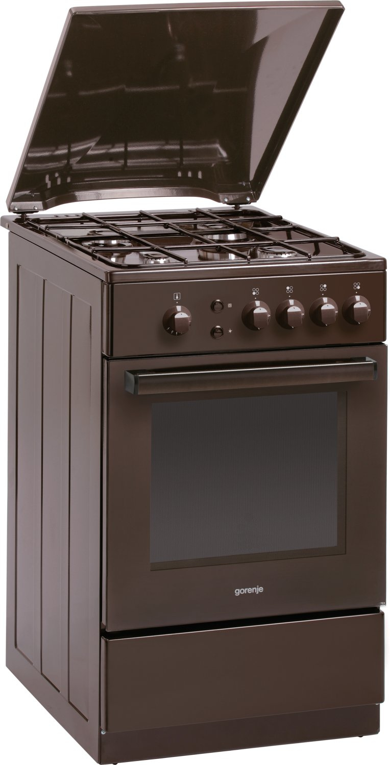 Gorenje G51106ABR cooker Freestanding cooker Gas Brown