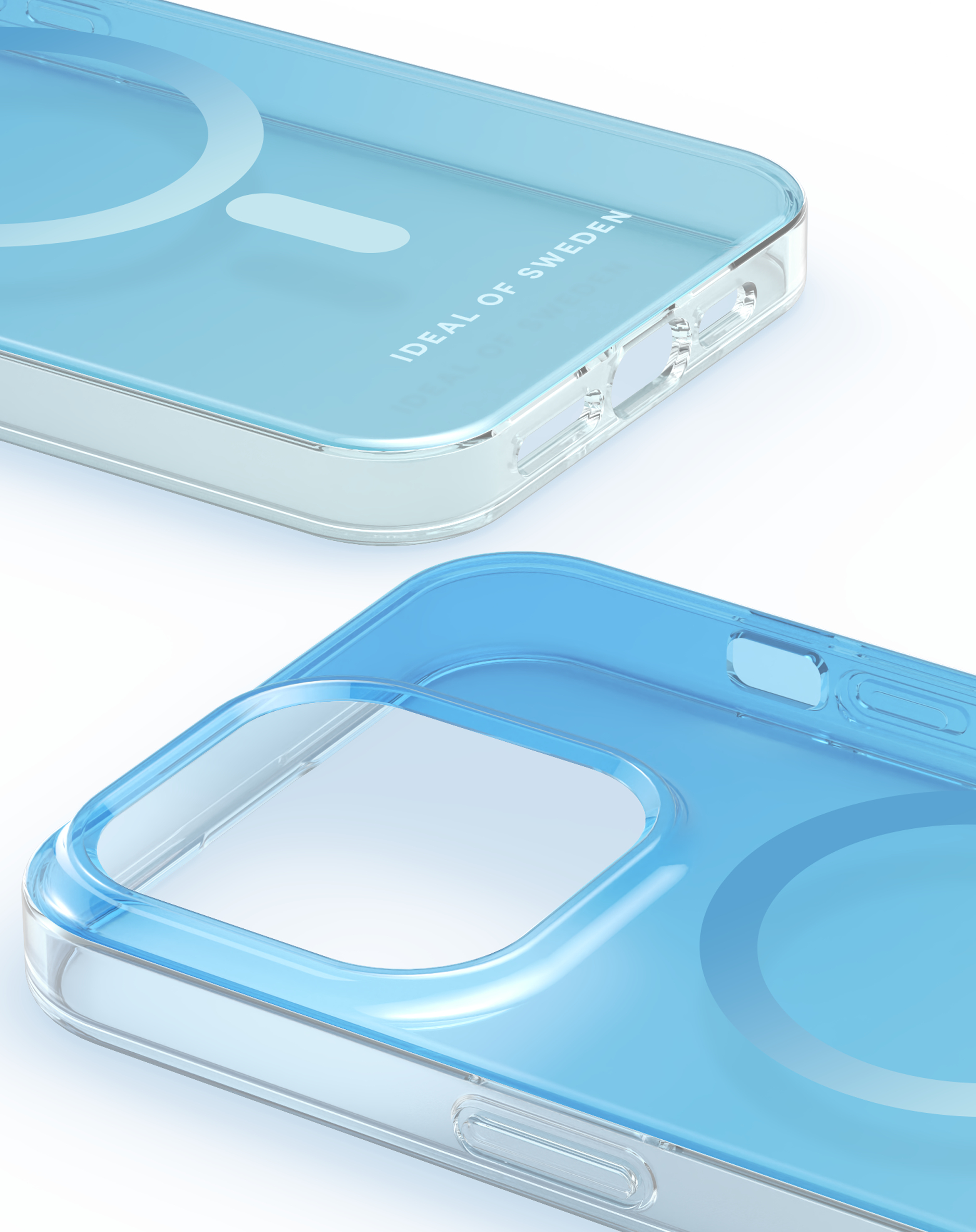 iDeal of Sweden Clear Case MagSafe iPhone 15 Pro Light Blue – image 2