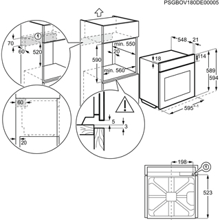 AEG BSE577321M oven – image 6