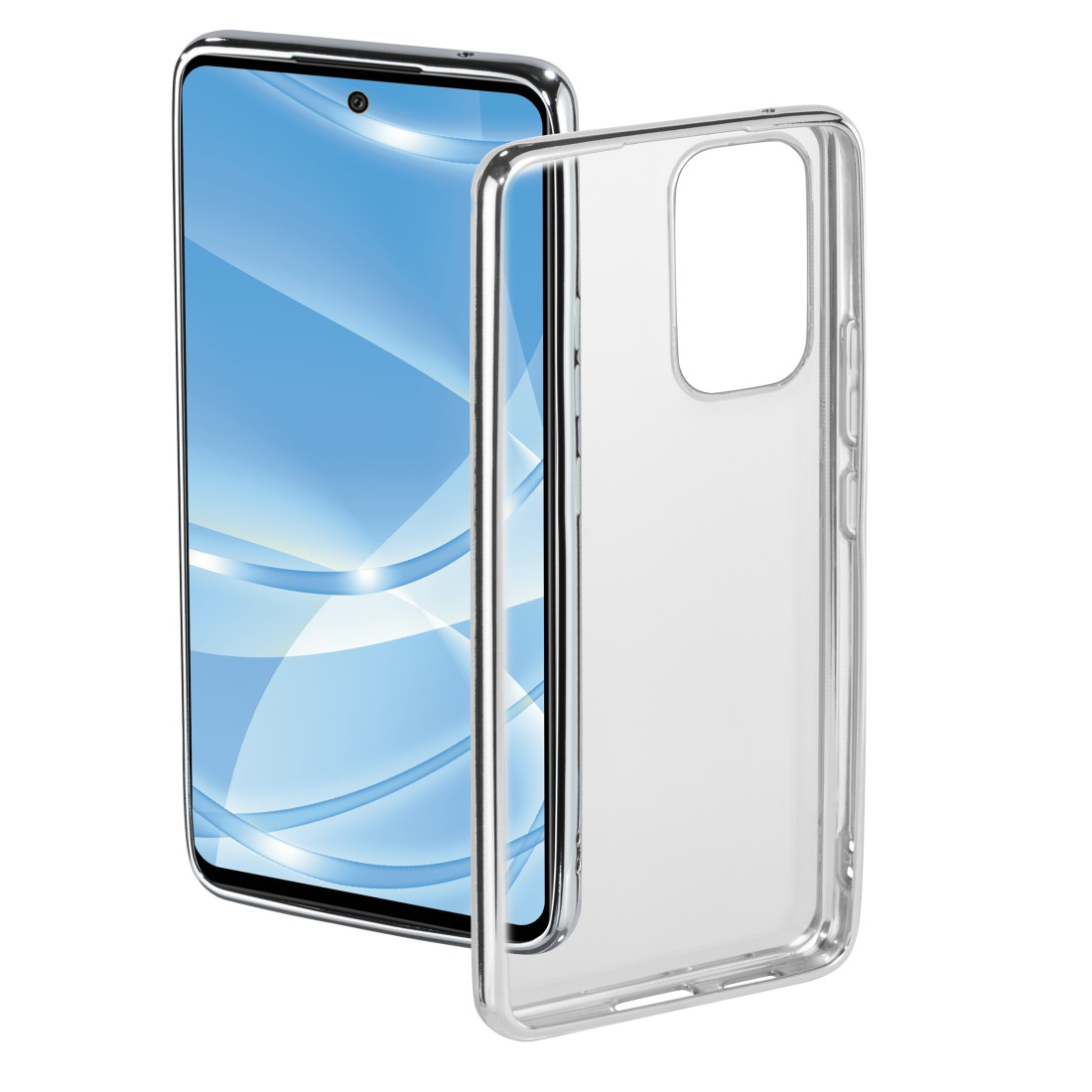 Hama Clear&Chrome mobile phone case