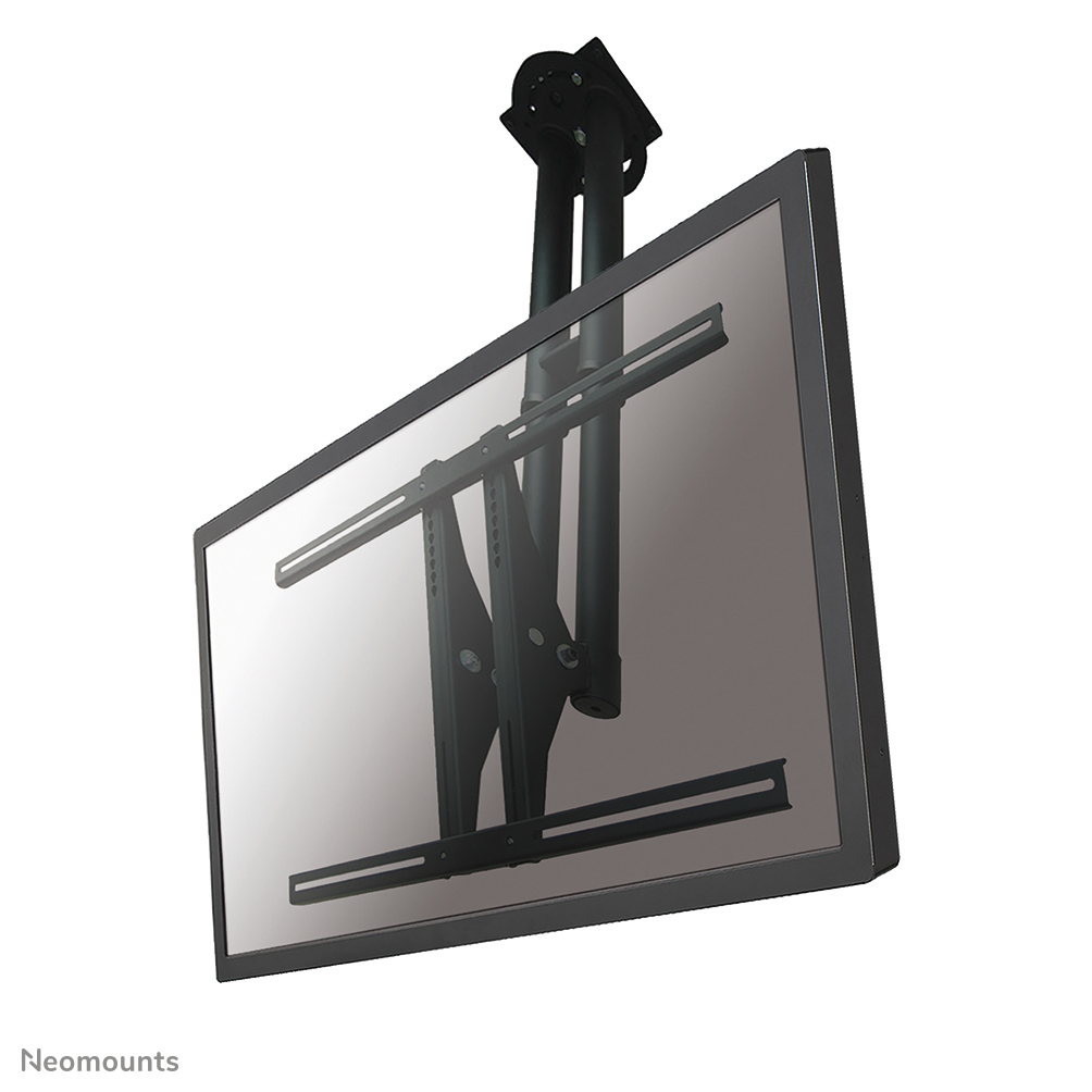 Neomounts PLASMA-C100BLACK Monitor/TV mount ceiling 37-75" - h 67-107 cm – image 1