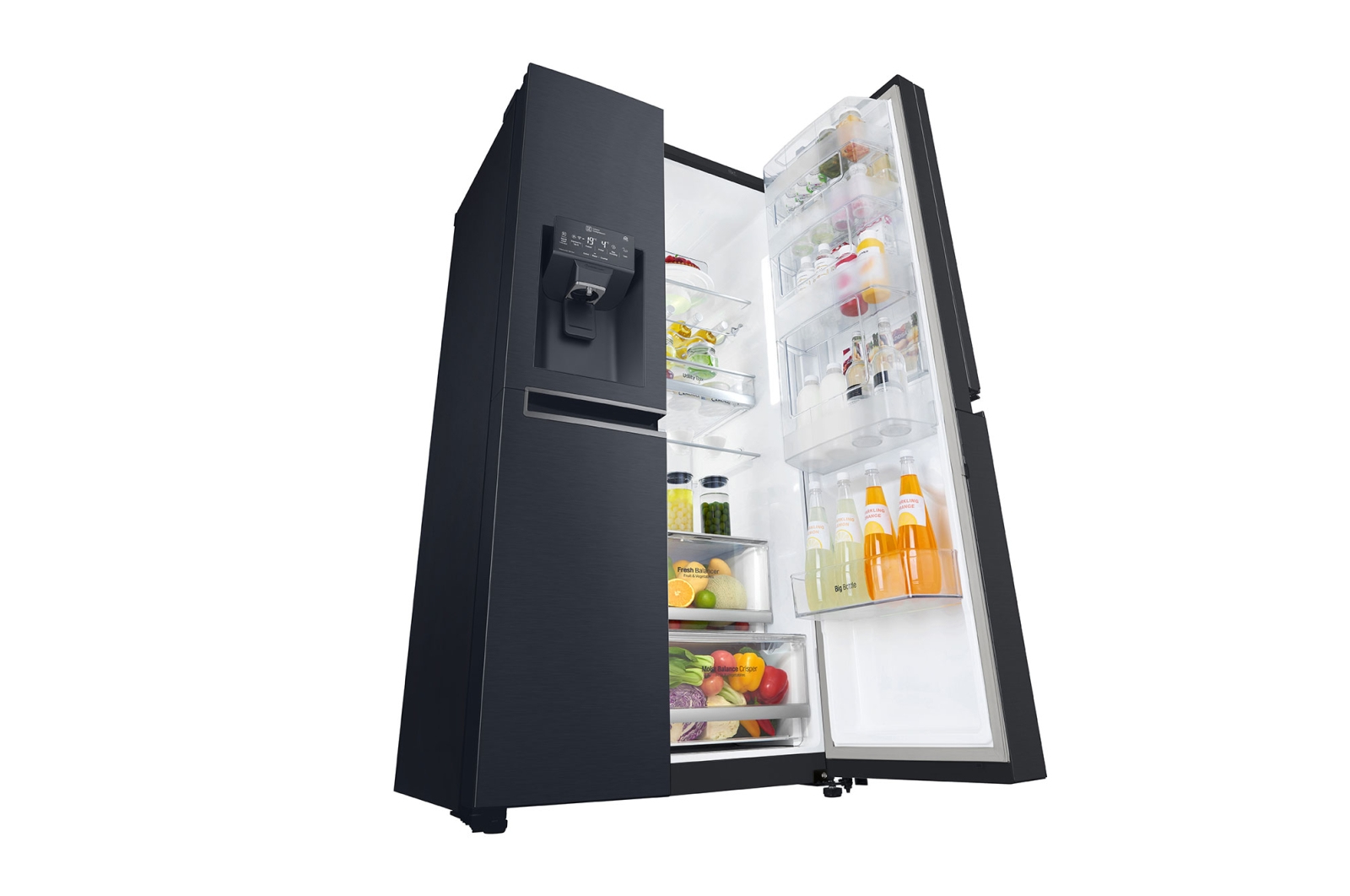 LG GSJ961MTAZ side-by-side refrigerator Freestanding – image 4