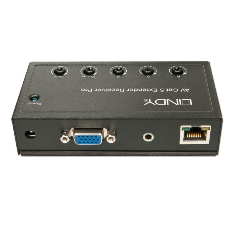 Lindy 32767 AV extender AV receiver Black – image 2