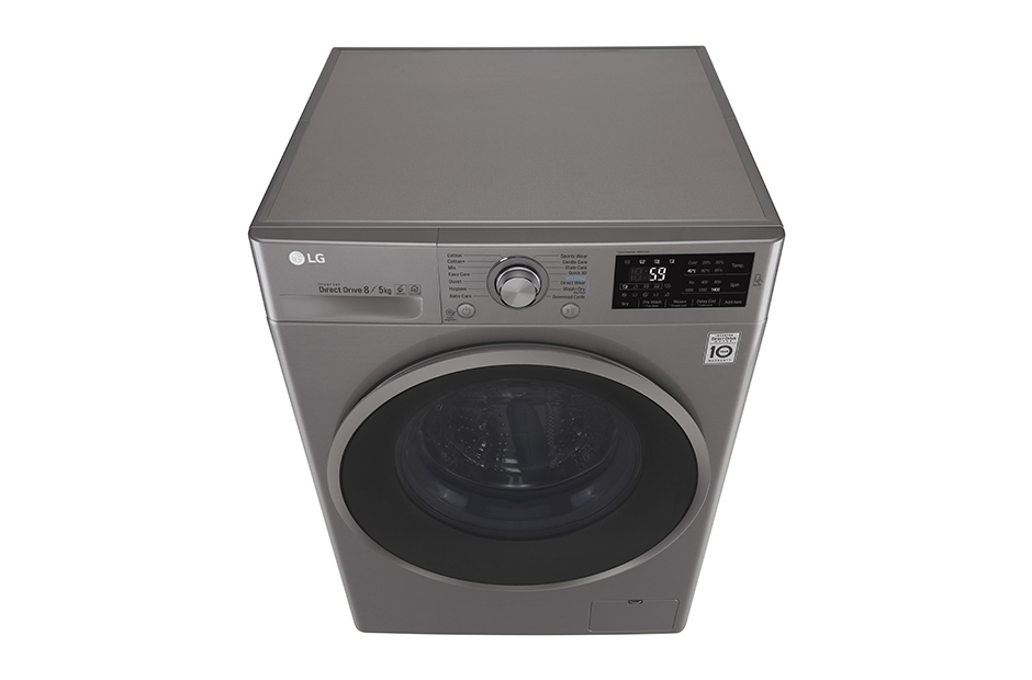 LG F4J6TM8S washer dryer Freestanding Front-load Stainless steel – image 7