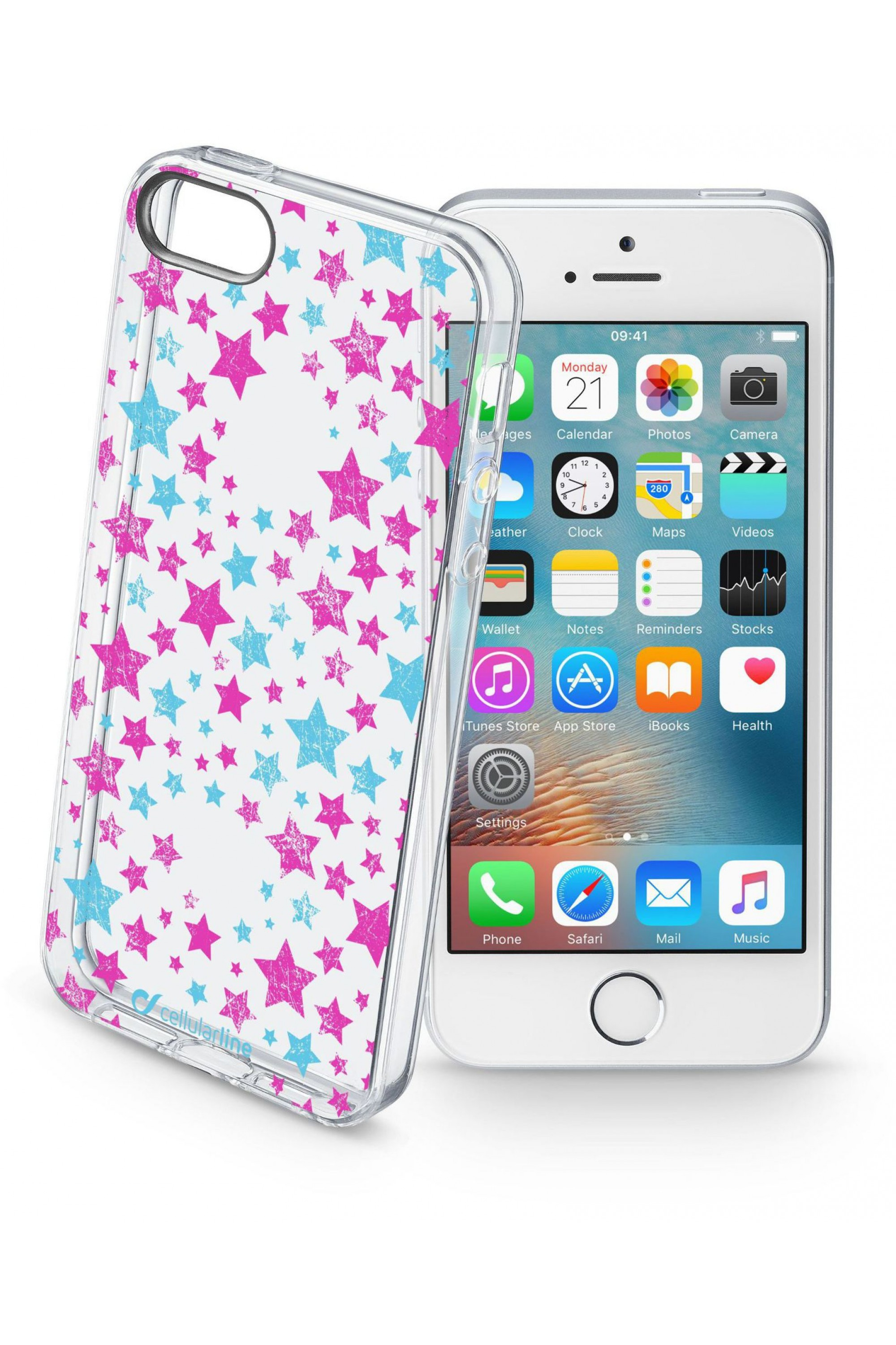 Cellularline Style case Star - iPhone SE/5S/5