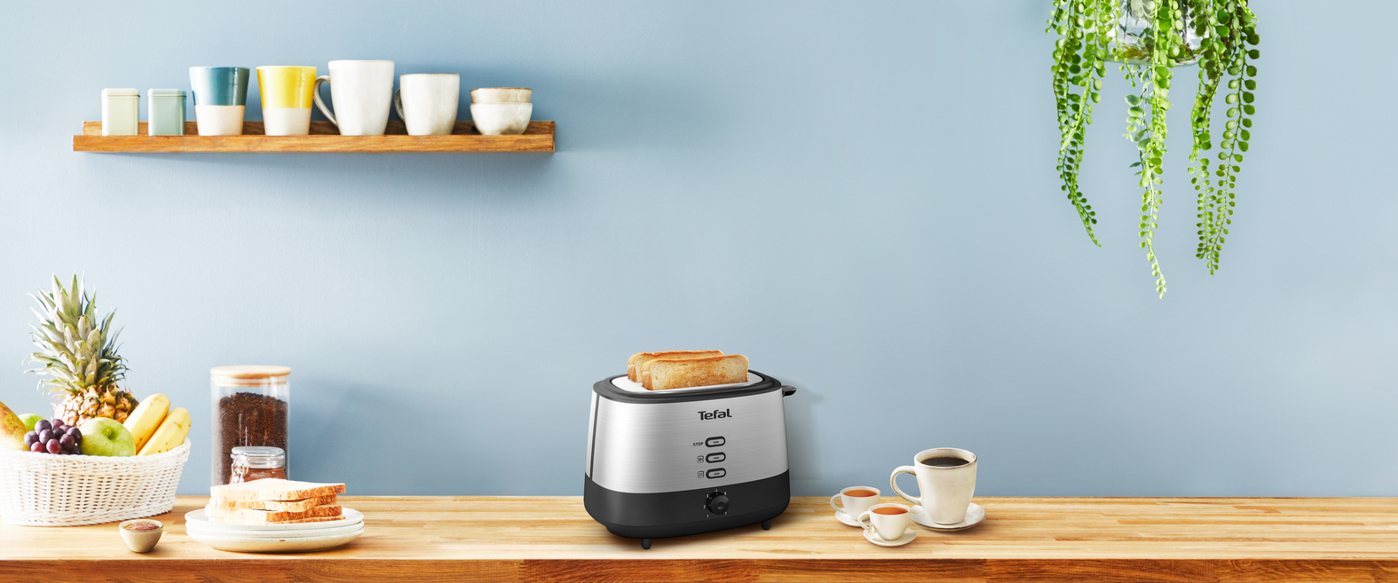 Tefal New Equinox TT520D 2 slice(s) Black, Stainless steel – image 6