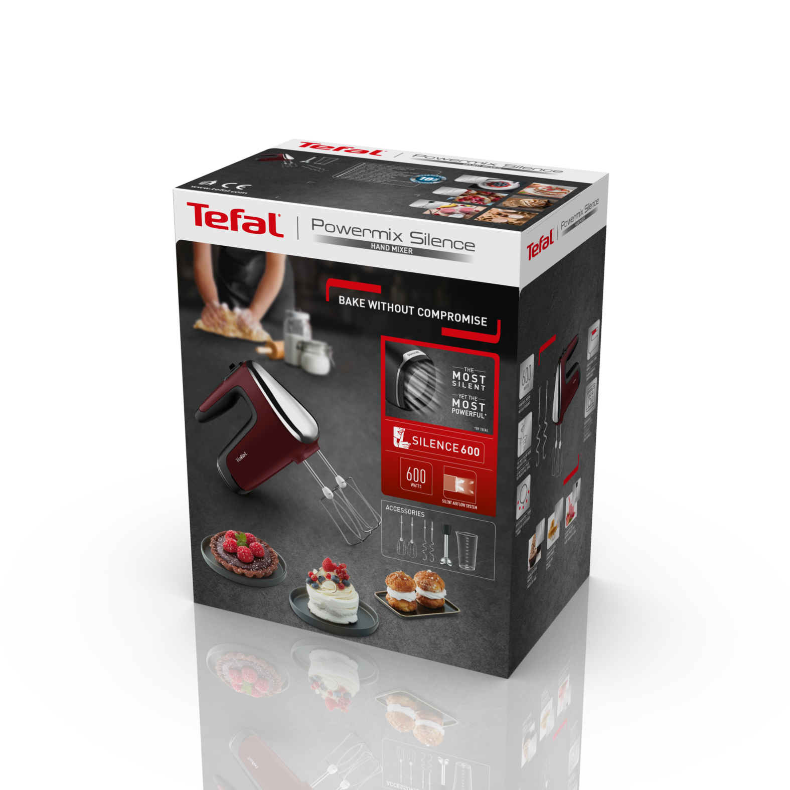 Tefal Powermix Silence HT6525 Hand mixer – image 6