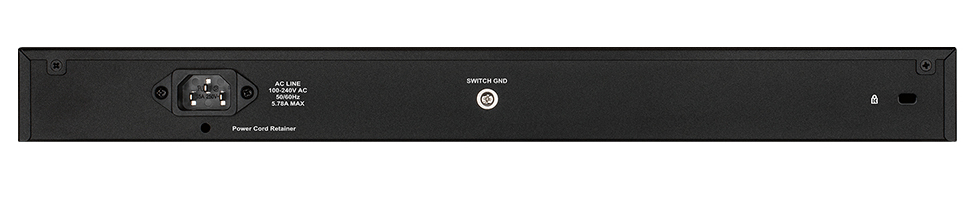 D-Link 48-Port 10/100/1000BASE-T PoE + 4-Port 1 Gbps SFP Ports Metro Ethernet Switch – image 3
