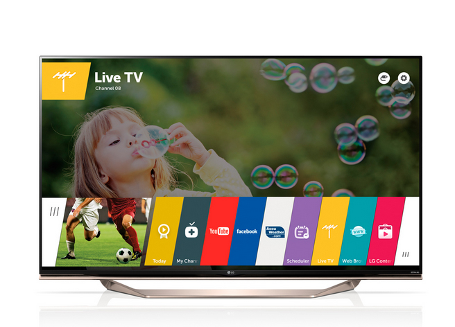 LG 49UF8567 TV 124.5 cm (49") 4K Ultra HD Smart TV Wi-Fi Black, Metallic – image 1