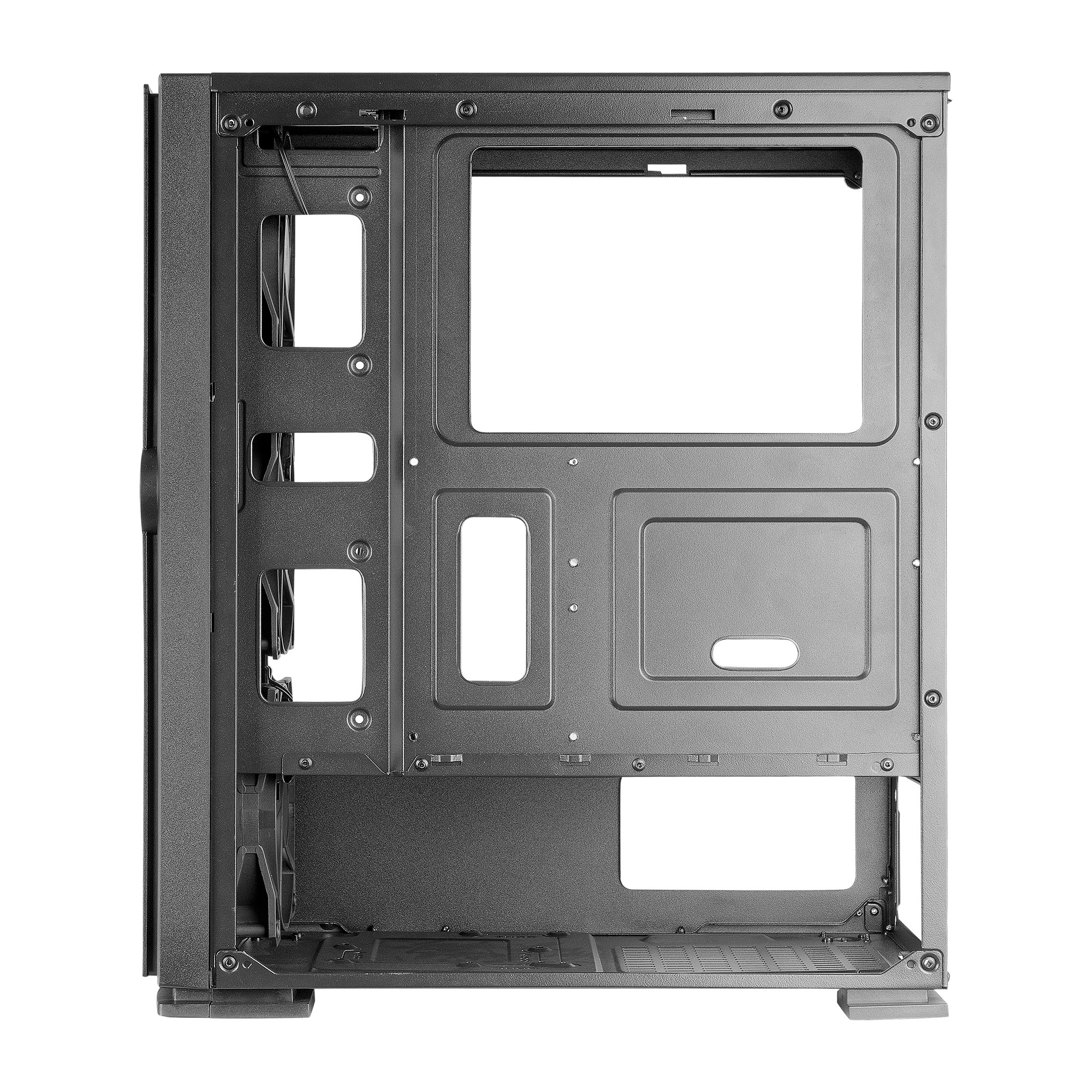 Mars Gaming MC320 PC Case ATX Front Mesh Style 3xFRGB fan Black – image 7