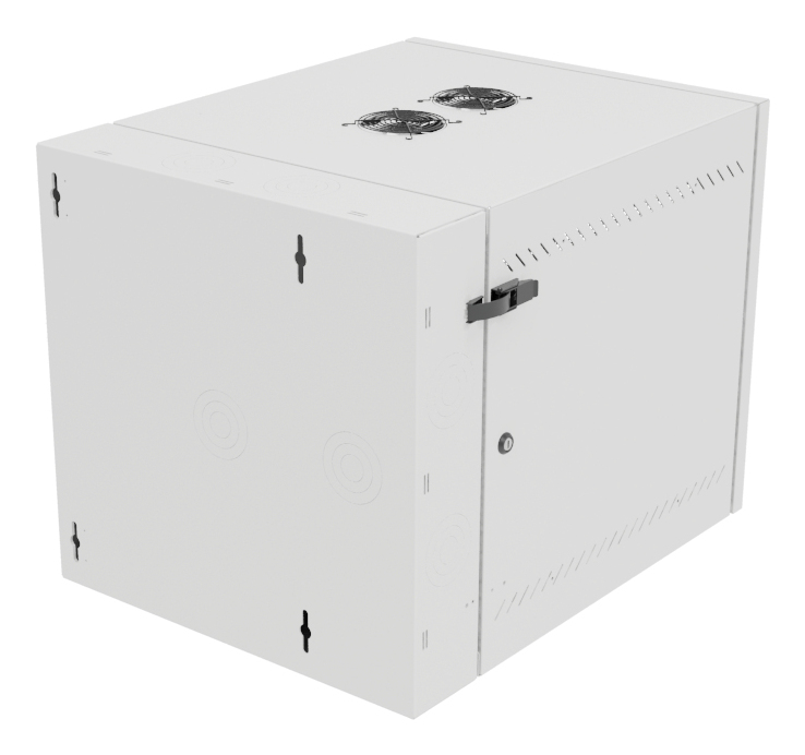 Vertiv VR Rack GL24WMCMM-W-SC-AF-00 rack cabinet 12U Wall mounted rack White – image 2