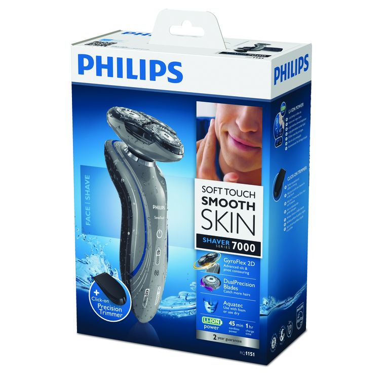 Philips SHAVER Series 7000 SensoTouch RQ1151/16 men's shaver Trimmer Grey – image 2