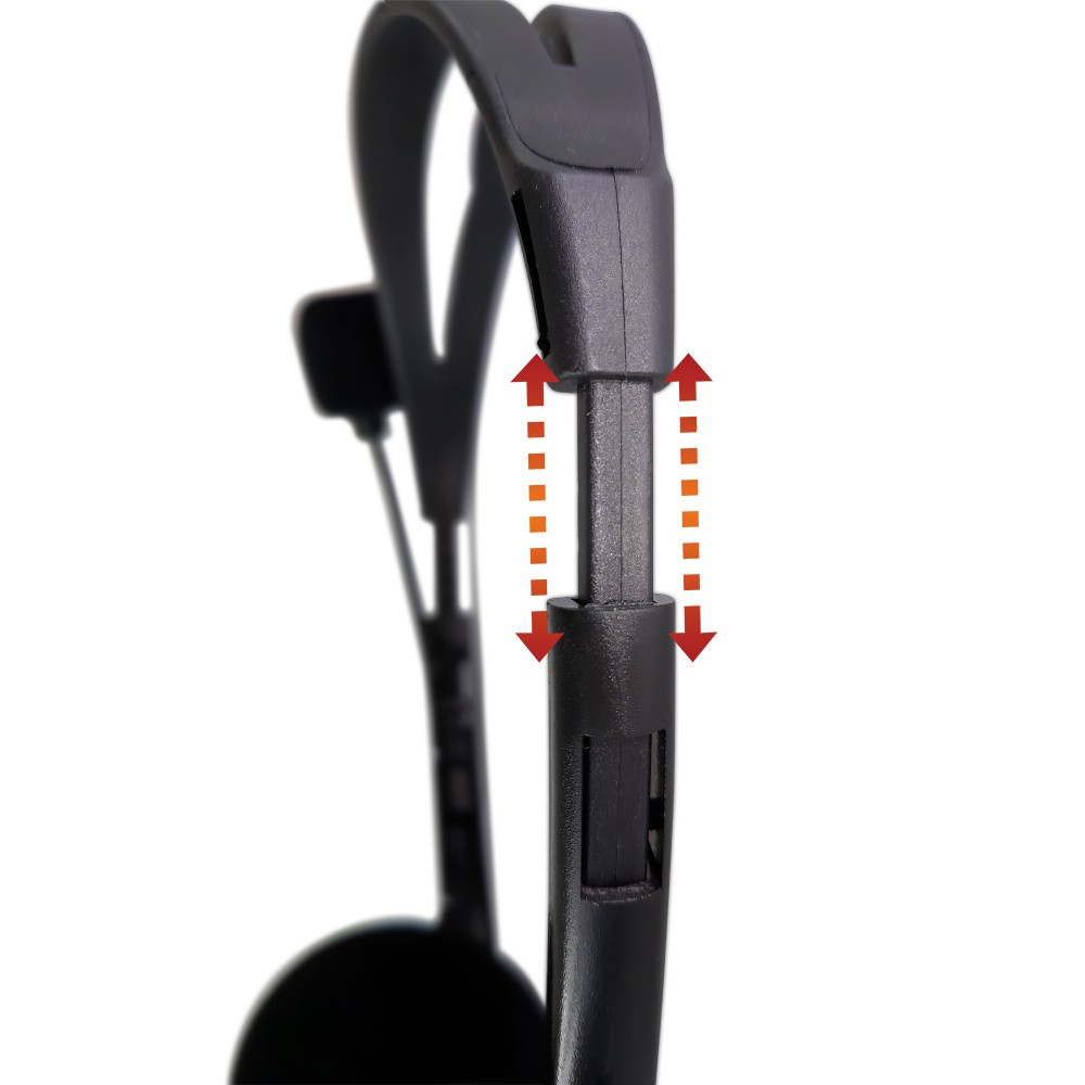 Techly SB-HP3TY headphones/headset Wired Head-band Office/Call center Black – image 5