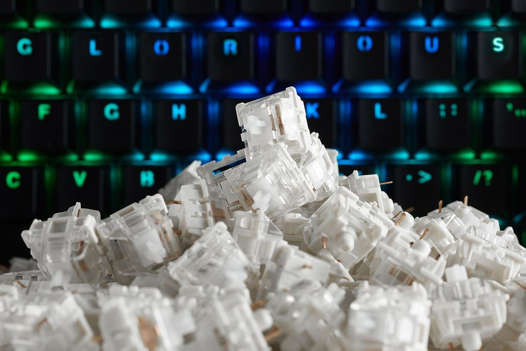 Glorious Gaming Gateron Clear Switches - Linear Silent – image 3