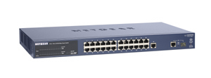 NETGEAR ProSafe™ 24-Port 10/100 Smart Switch – image 1