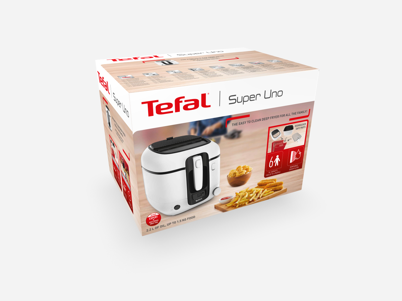 Tefal Super Uno FR3140 Deep fryer White – image 9