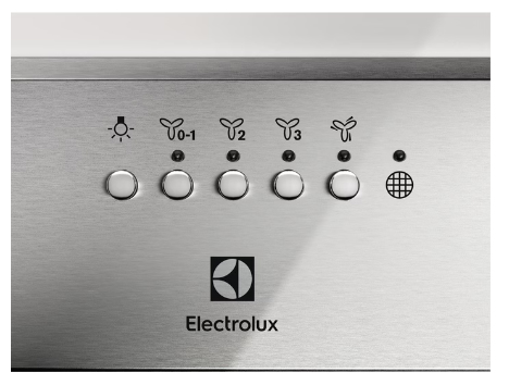 Electrolux DBGL1032CN Built-in Chrome 700 m³/h – image 2