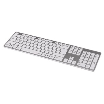 Hama Rossano keyboard USB Silver, White – image 1