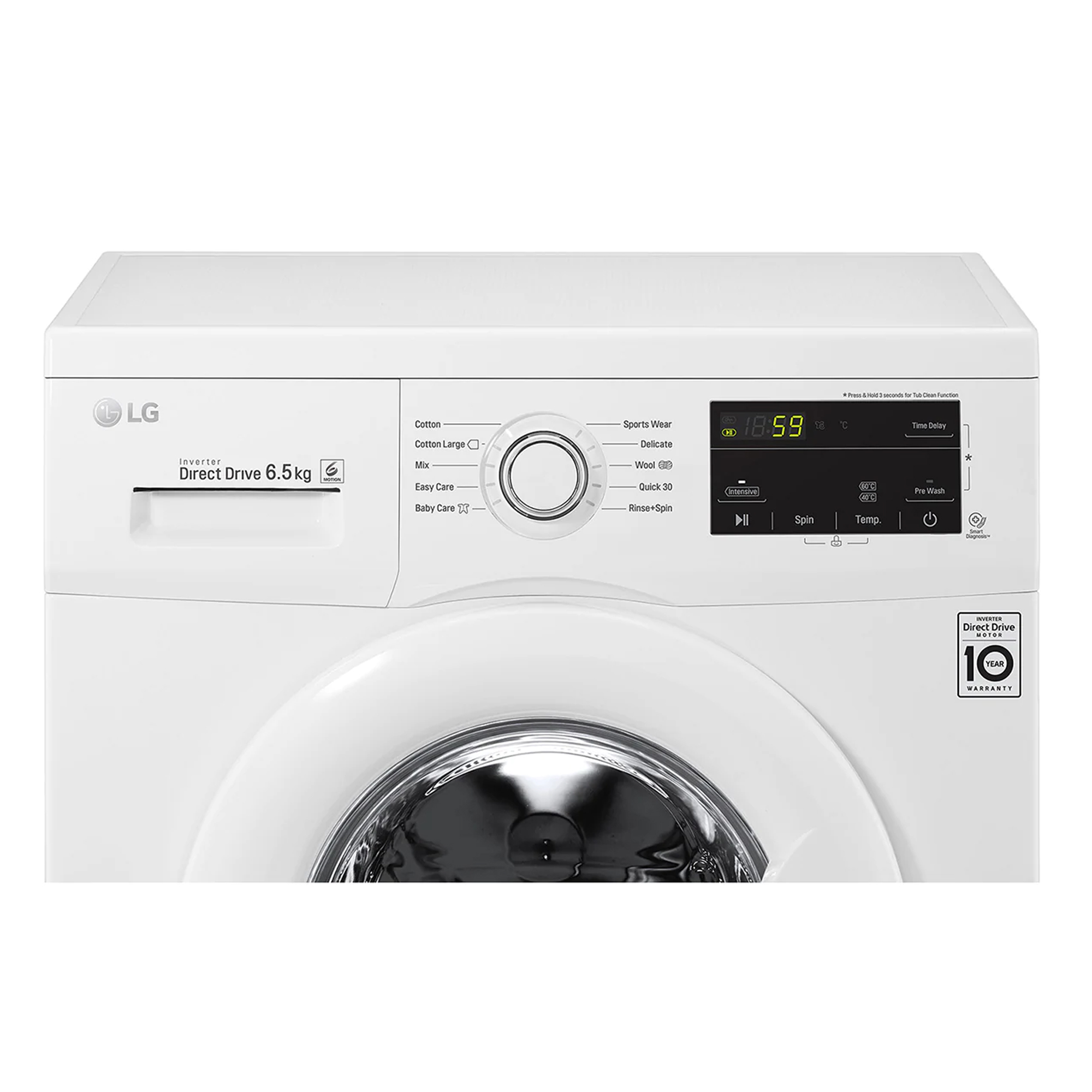 LG FH2J3WDN0 washing machine Front-load – image 4