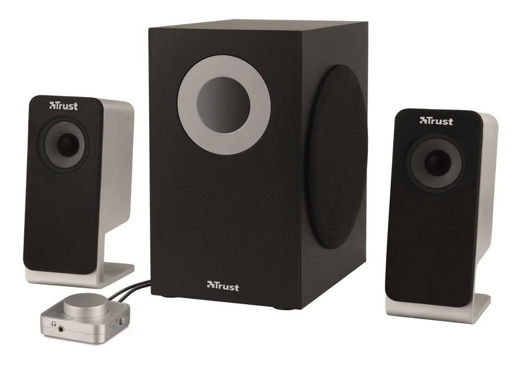 Trust SoundForce 2.1 Pro speaker set 24 W PC Black 2.1 channels image 2