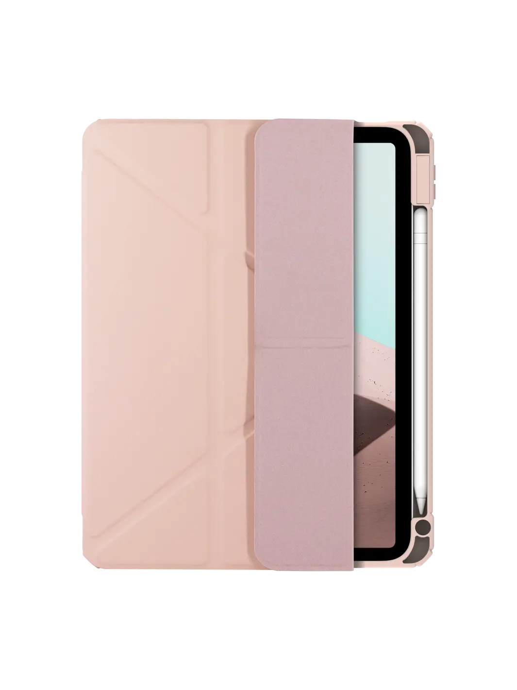 dbramante1928 London - Flip cover for tablet - ICON - pink sand - for Apple 10.9-inch iPad (10th generation), iPad (A16)