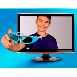 Hama H-95567 stereoscopic 3D glasses Blue, White 1 pc(s) – image 2
