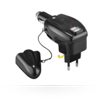 Microconnect USBCIGMINI6 mobile device charger Universal Black USB Auto, Indoor