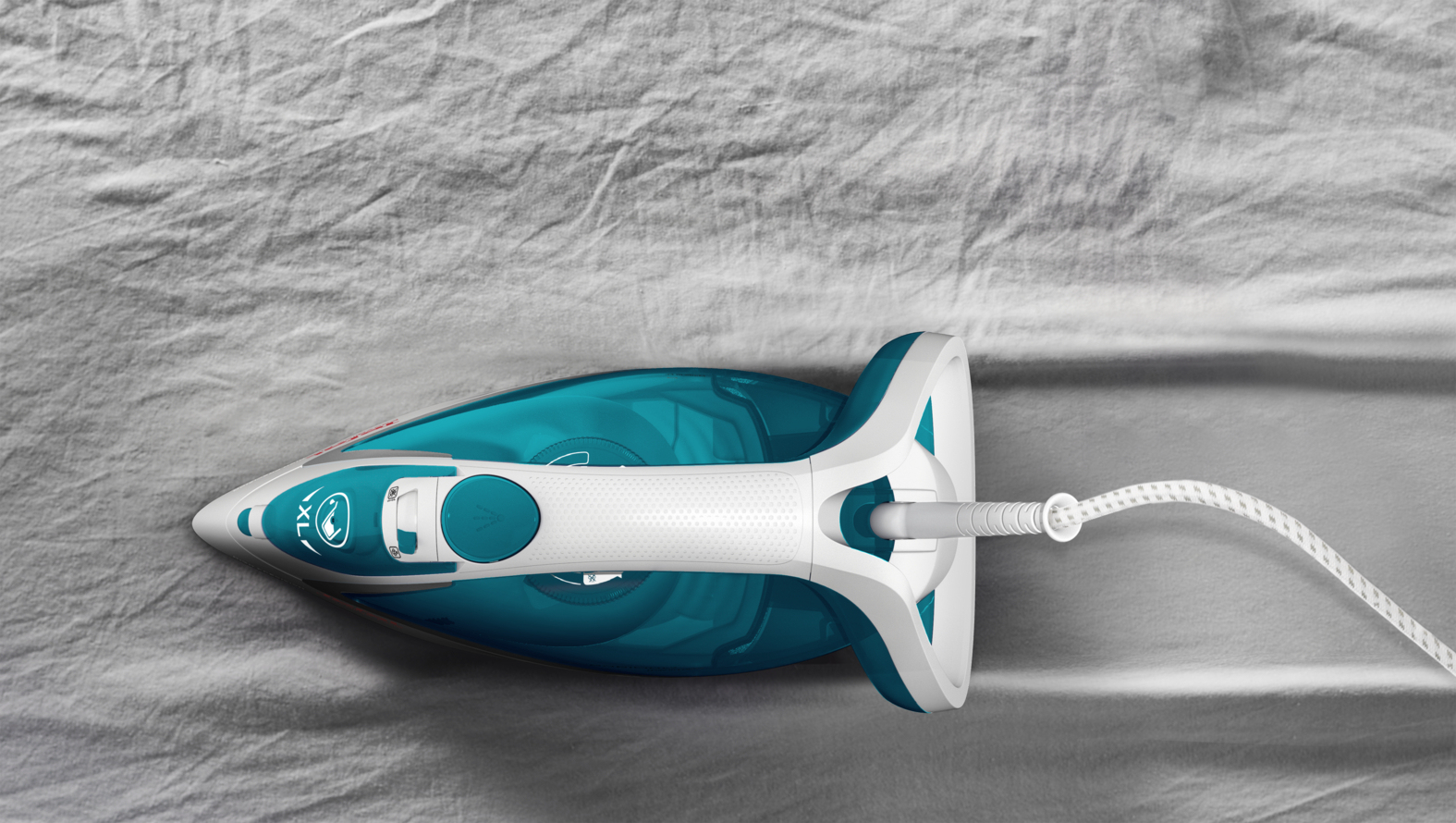 Tefal EasyGliss Plus FV5718 iron Dry & Steam iron Durilium soleplate – image 6