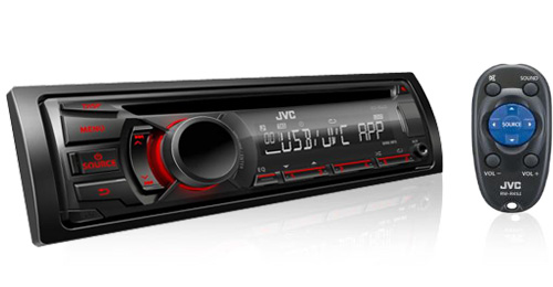 JVC KD-R449 Black