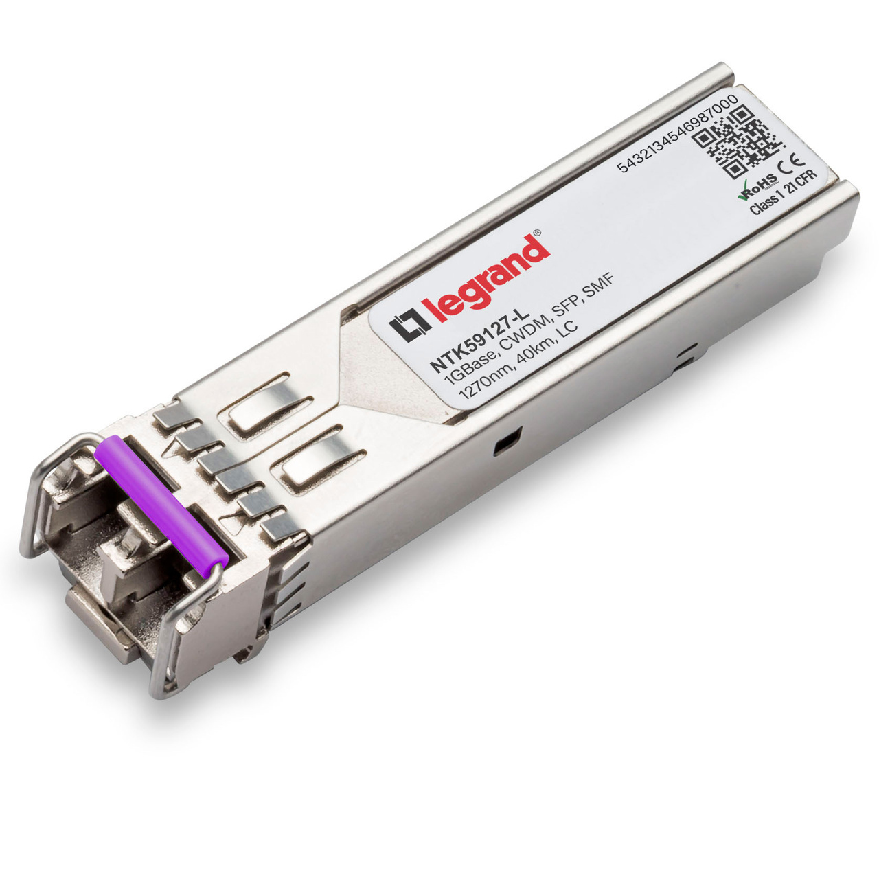 Legrand NTK59127-L network transceiver module Fiber optic 1000 Mbit/s SFP 1270 nm