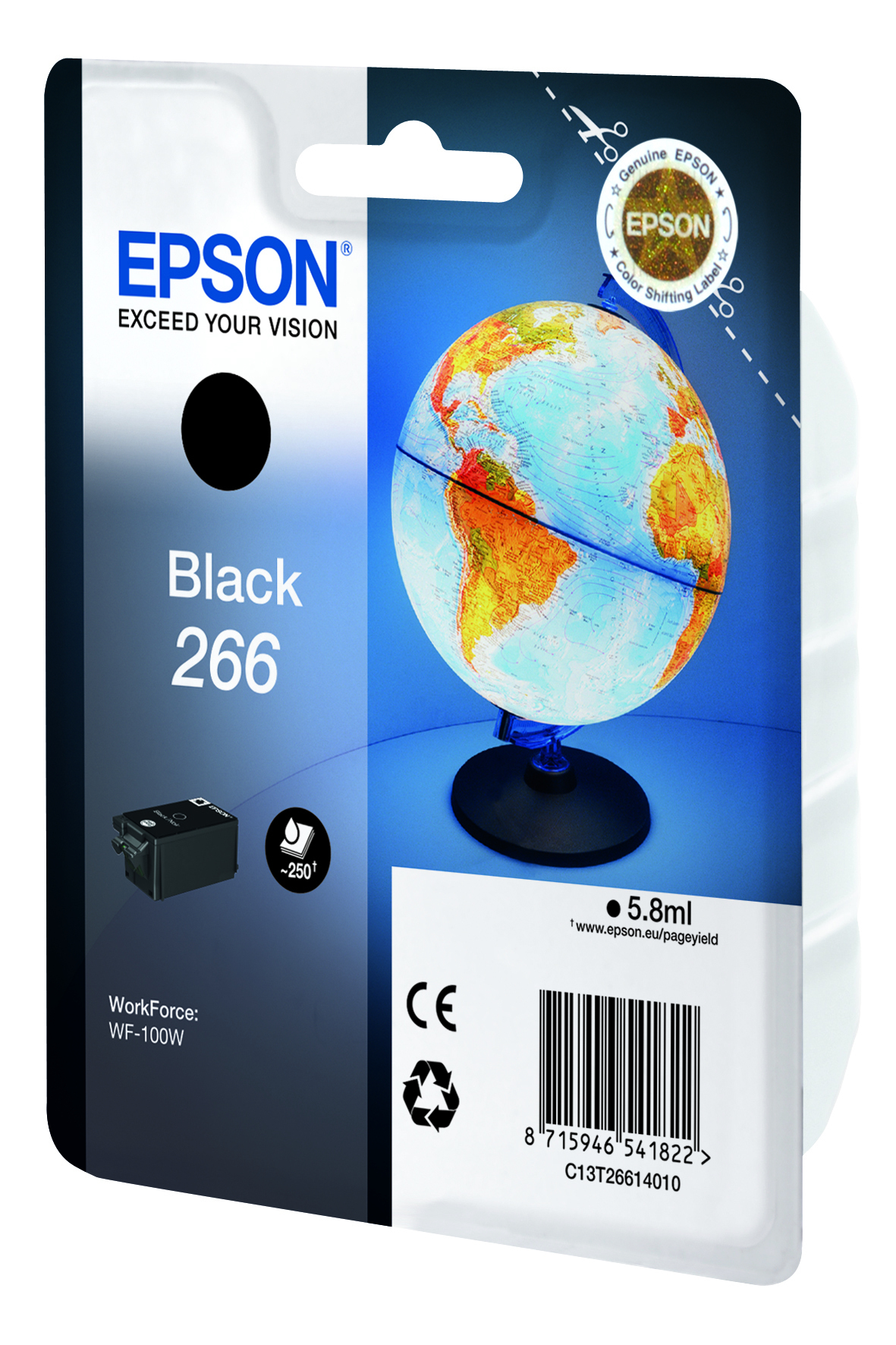 Epson Globe 266 Single Black Ink – image 2