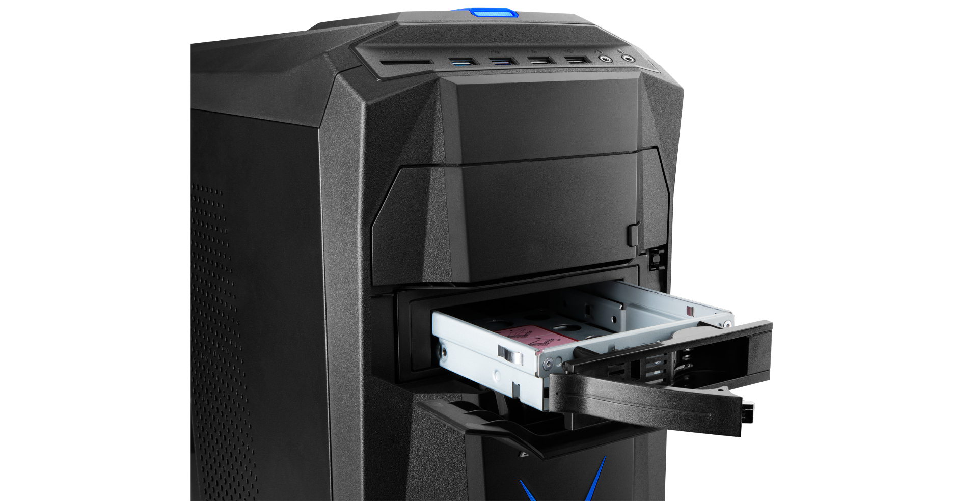 ERAZER GAMING PC X5349 G Intel® Core™ i7 i7-6700 16 GB DDR4-SDRAM 2.51 TB HDD+SSD NVIDIA® GeForce® GTX 1070 Windows 10 Home Desktop Black image 10