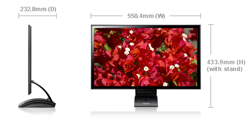 Samsung C23A550U computer monitor – image 8