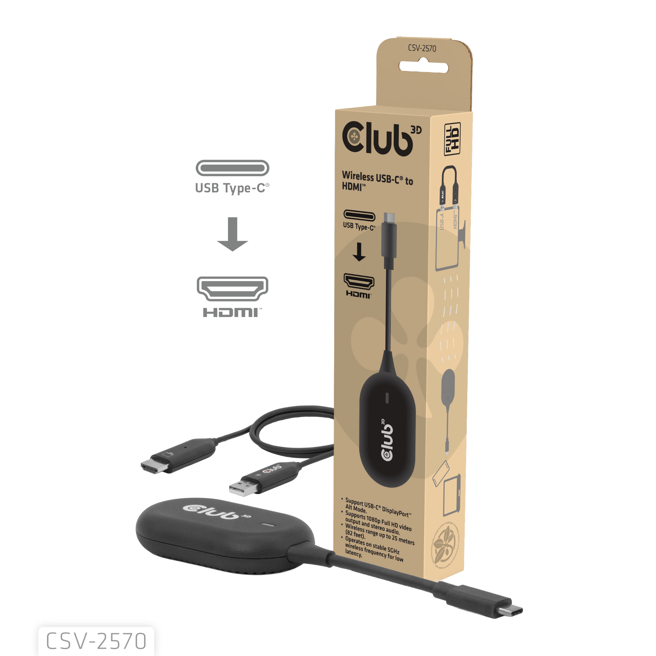 CLUB3D CSV-2570 hub di...