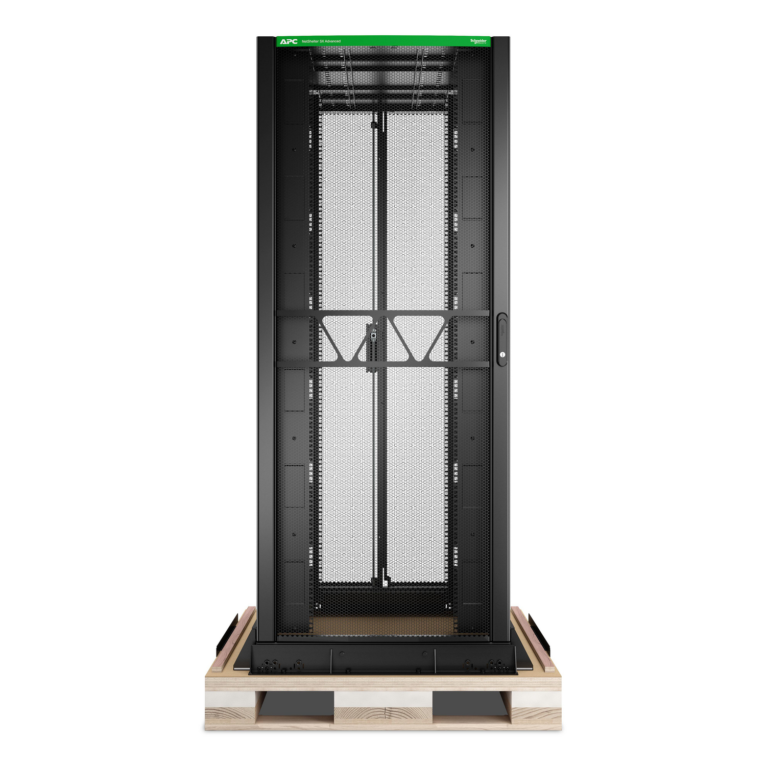 APC NetShelter SX Advanced Rack, 42U 800mm 1295mm, with shock package, Black – image 3
