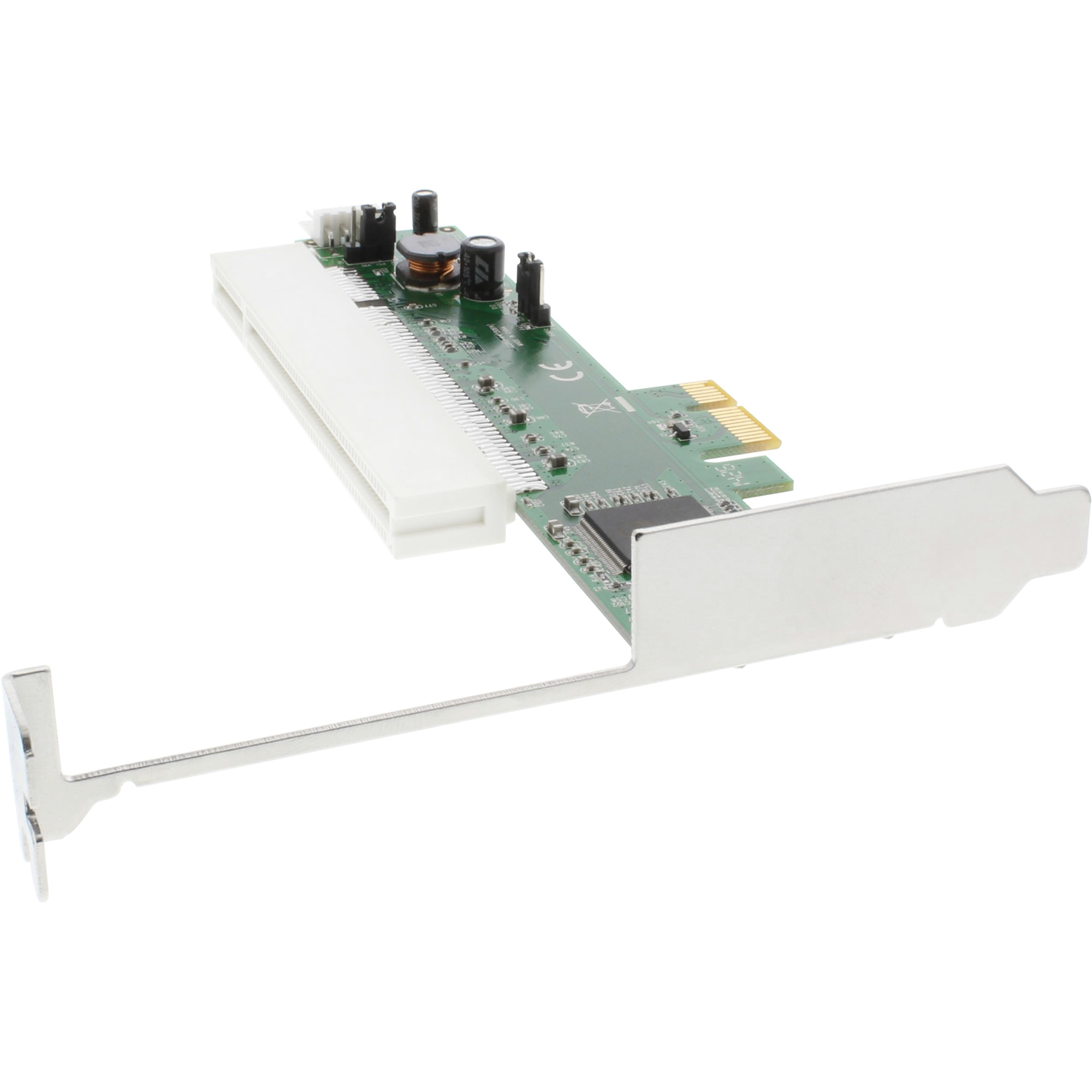 InLine PCI Interface Adapter to PCIe Interface Card use legacy PCI in modern PC