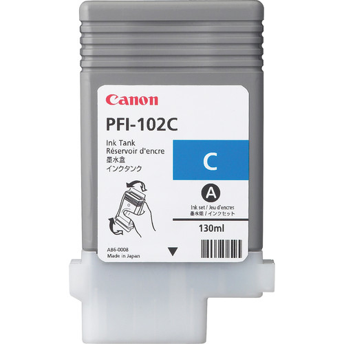 Canon PFI-102C mustekasetti Alkuperäinen Syaani