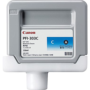 INK JET CANON ORI PFI-303 CYAN  330ML