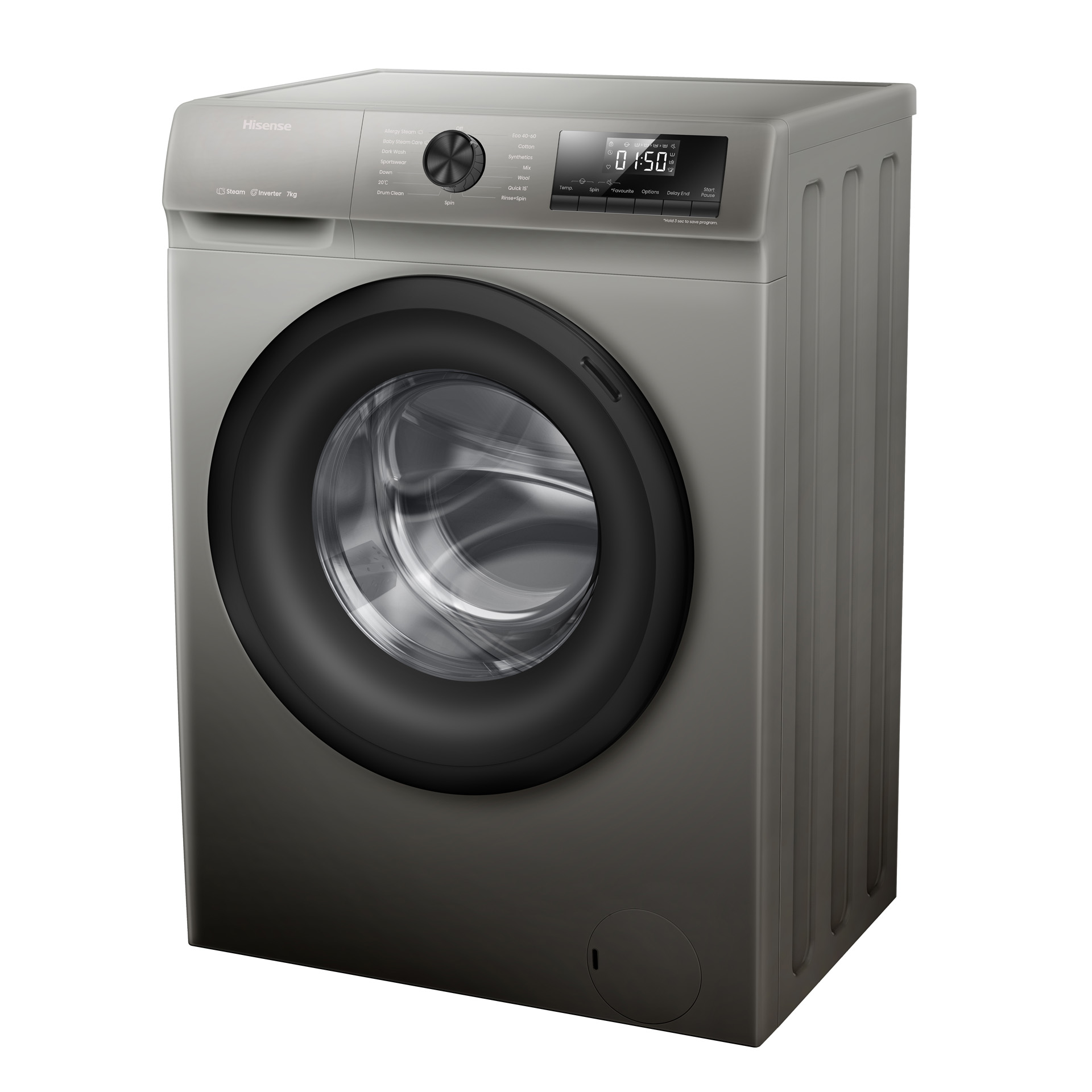Hisense WFQP9012VMT washing machine Front-load – image 3